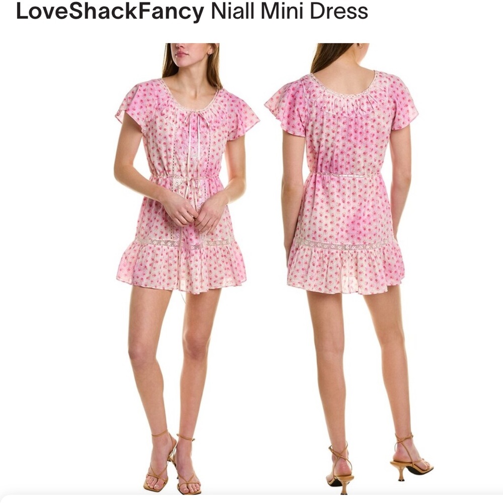 NWT LoveShackFancy Niall Mini Dress